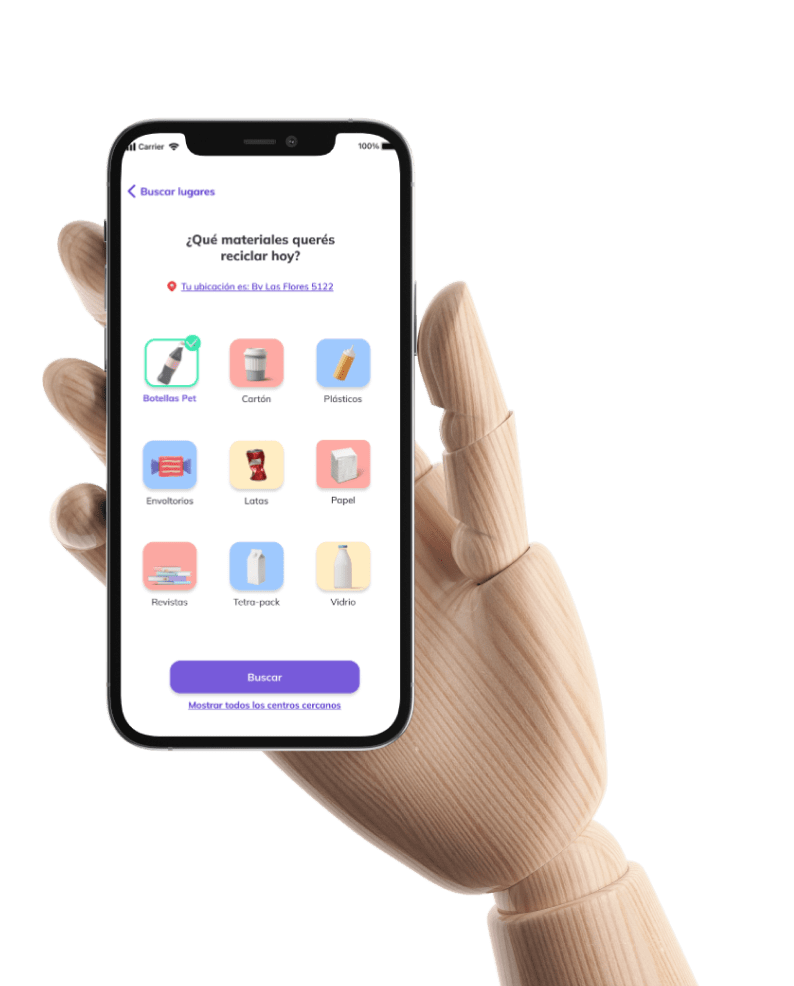phone with biokos app